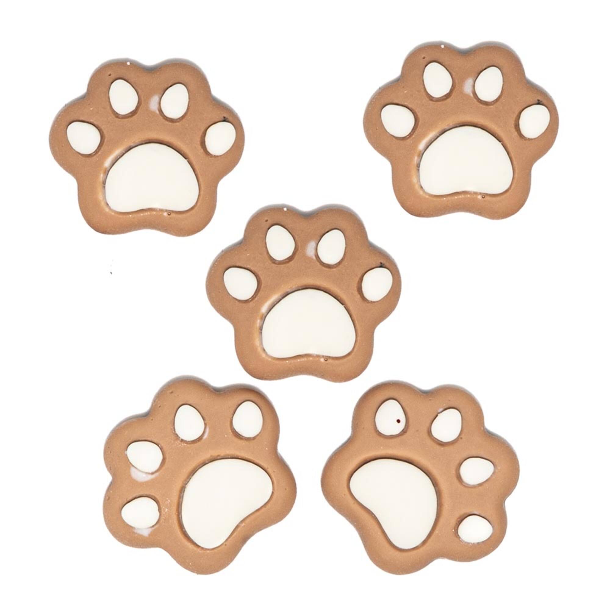 Dress It Up Pawsome Dog Cat Novelty Button Embellishments, 5ct.